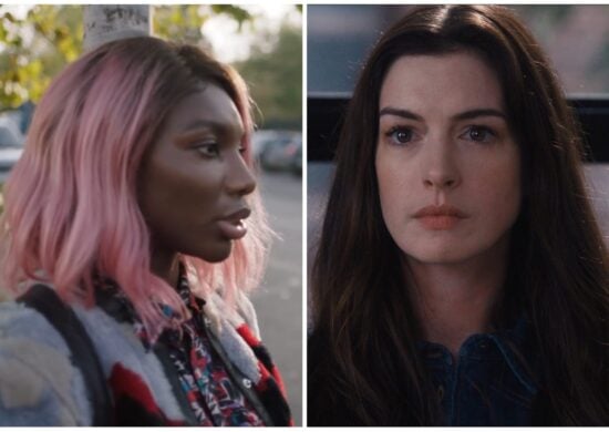 Anne-Hathaway-e-Michaela-Coel-viverão-um-romance-em-Mother-Mary-foto-reprodução-youtube-triller-I-may-destroy-you-e-instagram-annehathaway