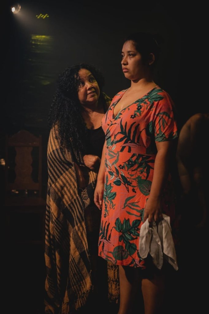 Espetáculos teatrais em Manaus - Cena de Alice Músculo +2 - Foto: Divulgação/Hamyle Nobre