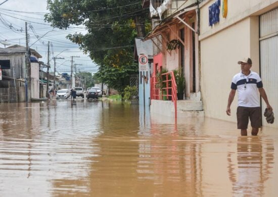 Enchentes em Rio Branco atingem 37 bairros na cidade - Foto: Felipe Freire/ SECOM Acre