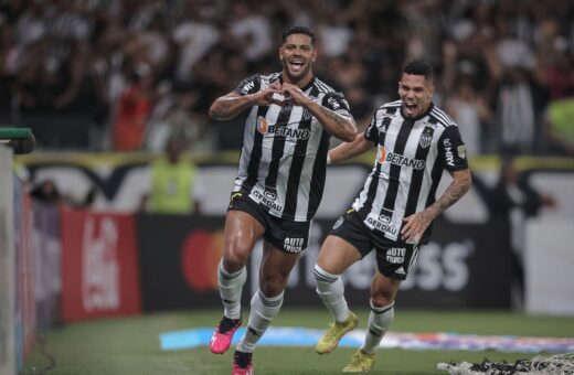 Atlético-MG comemora vitória