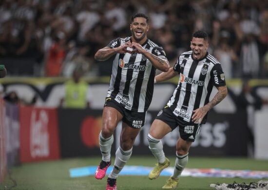 Atlético-MG comemora vitória