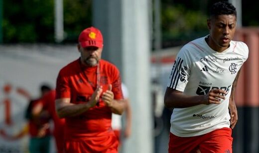 Bruno Henrique foi liberado pelo departamento médico para treinar, depois de oito meses afastado - Foto: Marcelo Cortes/Flamengo/divulgação