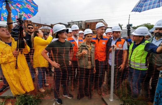 Ministros visitaram áreas afetadas pela chuva em Manaus - Foto: Clóvis Miranda/Semcom