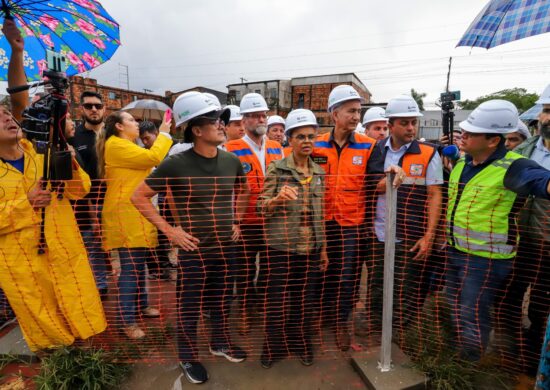 Ministros visitaram áreas afetadas pela chuva em Manaus - Foto: Clóvis Miranda/Semcom