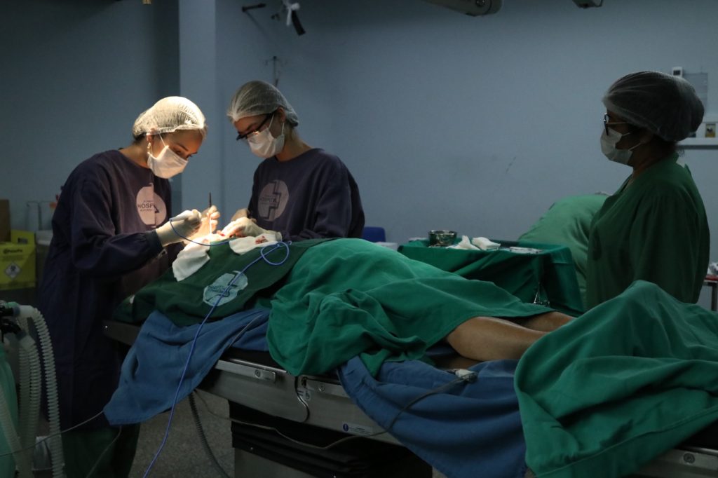 Jornada cirúrgica ocorreu durante 11 horas no sábado (11) - Foto: Divulgação/SES-AM