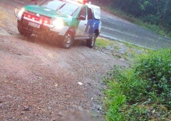 Corpo foi encontrado em meio a forte chuva em Manau