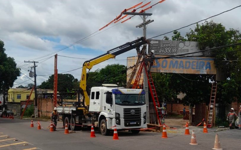 Quatro bairros de Manaus recebem manutenção na energia elétrica nesta quinta, 30