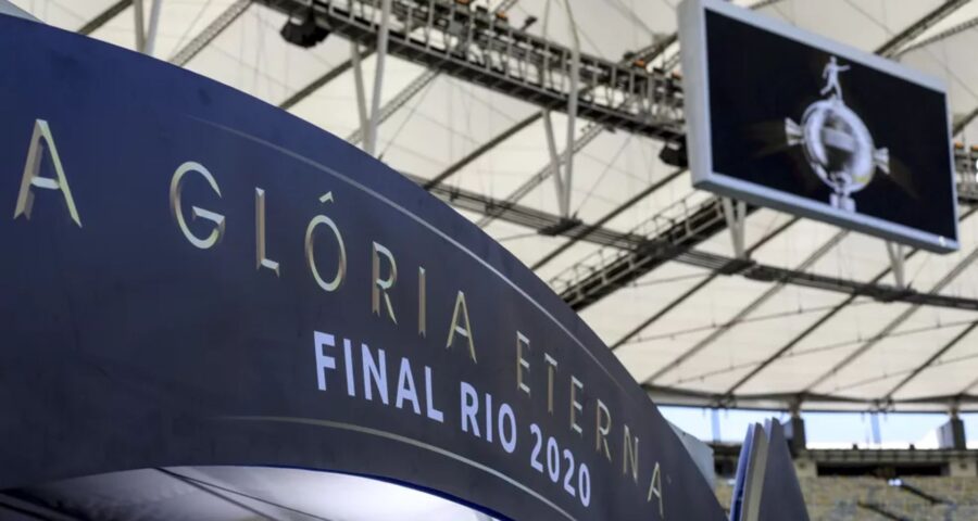 Maracanã antes da final da Libertadores de 2019 entre Palmeiras e Santos - Foto: Staff Images/Conmebol