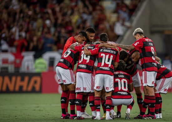 Num clássico emocionante, o Flamengo bateu o Vasco no Maracanã, nesta segunda (13) - Foto: Paula Reis/Flamengo/divulgação