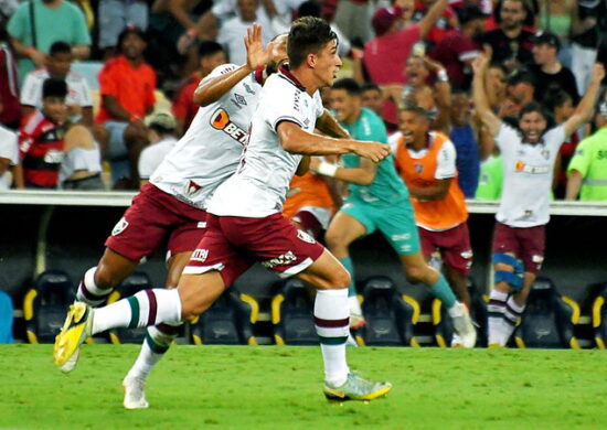 Gabriel Pirani comemora o gol que garantiu o título ao Tricolor das Laranjeiras - Foto: Mailson Santana/FFC/divulgação