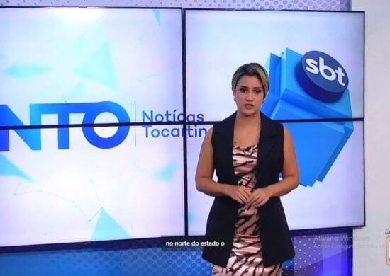 Jornal Notícias Tocantins é apresentado por Mariana Ferreira - Foto: Reprodução/TV Norte Tocantins