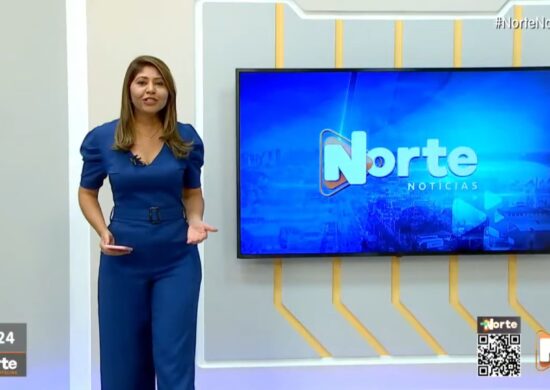 O Norte Notícias é apresentado por Mariana Rocha - Foto: Reprodução/TV Norte Amazonas