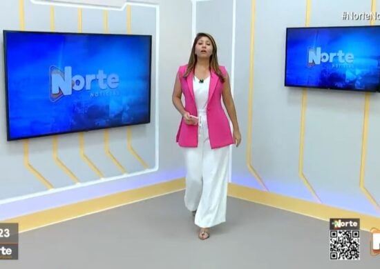 O Norte Notícias é apresentado por Mariana Rocha - Foto: Reprodução/TV Norte Amazonas