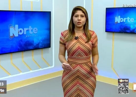 O Norte Notícias é apresentado por Mariana Rocha - Foto: Reprodução/TV Norte Amazonas