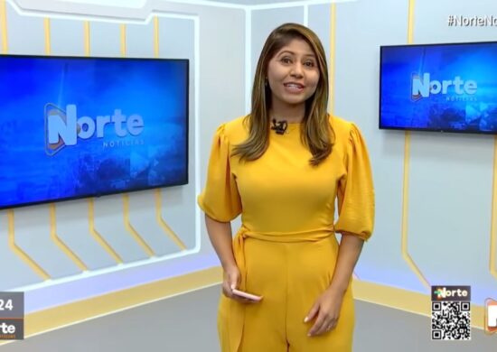 O Norte Notícias é apresentado por Mariana Rocha - Foto: Reprodução/TV Norte Amazonas