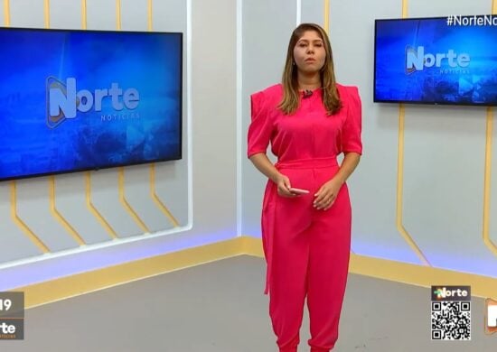 O Norte Notícias é apresentado por Mariana Rocha - Foto: Reprodução/TV Norte Amazonas