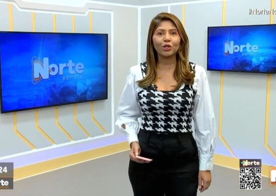 O Norte Notícias é apresentado por Mariana Rocha - Foto: Reprodução/TV Norte Amazonas