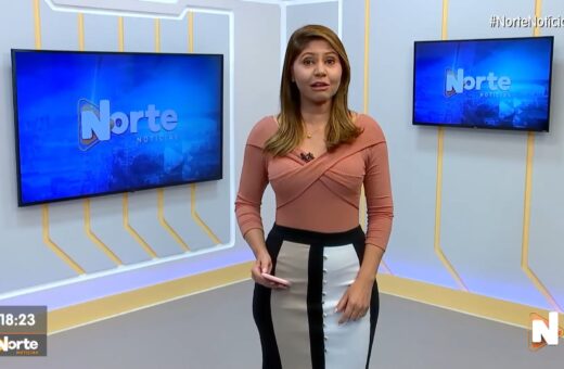 O Norte Notícias é apresentado por Mariana Rocha - Foto: Reprodução/TV Norte Amazonas