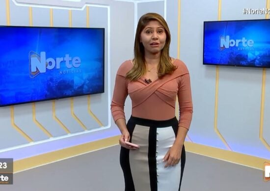 O Norte Notícias é apresentado por Mariana Rocha - Foto: Reprodução/TV Norte Amazonas