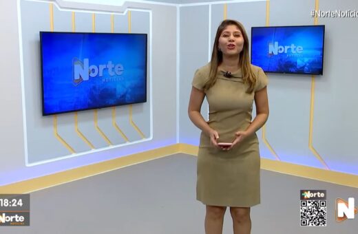 O Norte Notícias é apresentado por Mariana Rocha - Foto: Reprodução/TV Norte Amazonas