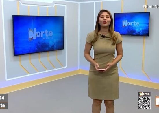 O Norte Notícias é apresentado por Mariana Rocha - Foto: Reprodução/TV Norte Amazonas