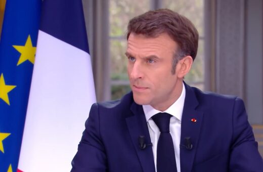 Declaração de Macron ocorreu durante entrevista na TV - Foto: Reprodução/Twitter @EmmanuelMacron