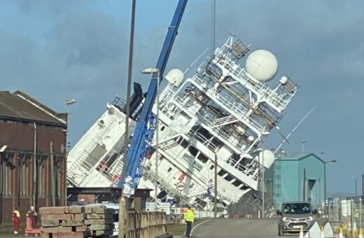 navio tomba escocia