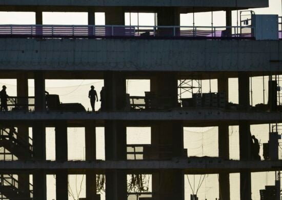 Construção de prédios residenciais e comerciais no Setor Noroeste em Brasília- Obras- - Foto: Marcell Casal/Agência Brasil