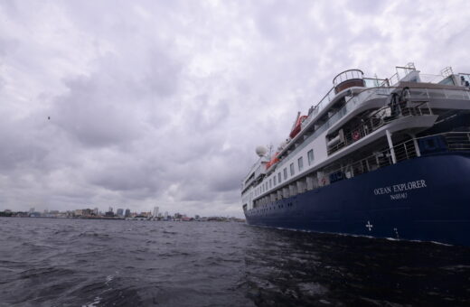 'Ocean Explorers' é um dos novos navios da Temporada de Cruzeiros 2022/2023 - Foto: Tácio Melo/Amazonastur