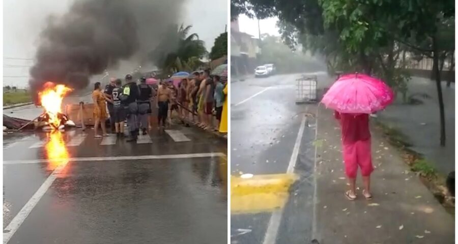 ocorrências de chuvas em Manaus