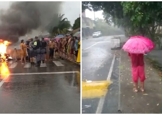 ocorrências de chuvas em Manaus