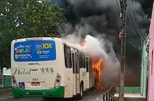 Ataques coordenados em RN são orquestrados por facção criminosa, segundo governo - Foto: Reprodução/WhatsApp