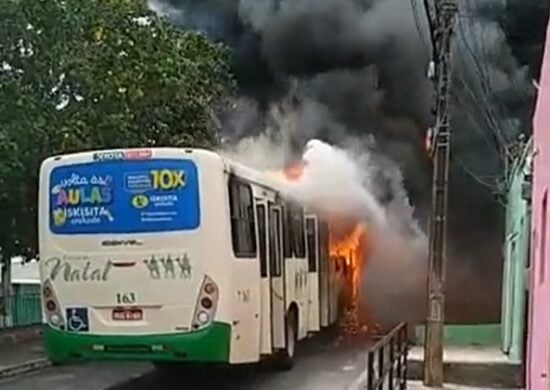 Ataques coordenados em RN são orquestrados por facção criminosa, segundo governo - Foto: Reprodução/WhatsApp