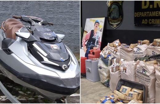 Polícia apreende drogas e jet ski de grupo criminoso no Amazonas