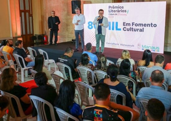 Vencedores dos Prêmios Literários Cidade de Manaus irão receber premiação de R$ 8 mil - Foto: Antônio Pereira/Semcom