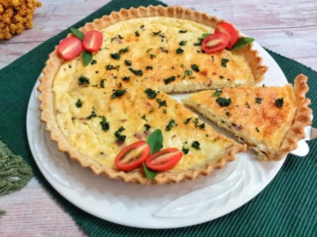 Quiche lorraine - Foto: Reprodução/Receitaria