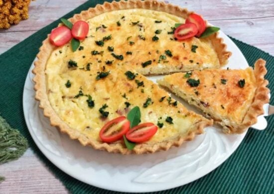 Quiche lorraine - Foto: Reprodução/Receitaria