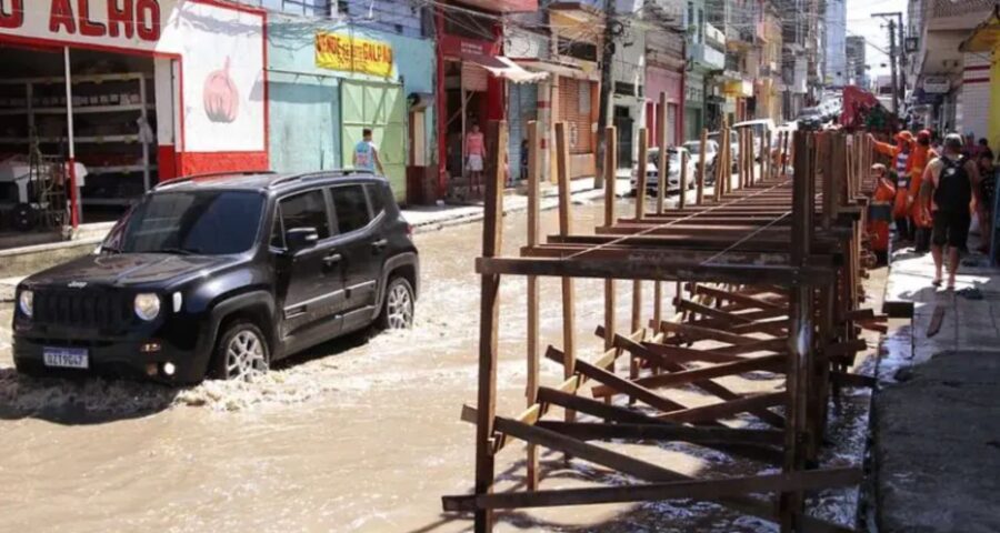 Alerta de cota de inundação foi emitido nesta sexta-feira (31) - Foto: Portal Norte