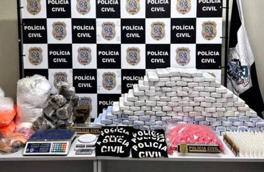 Ampolas de fentanil e outras substâncias apreendidas pela Polícia Civil em 10 de fevereiro - Foto: Divulgação/SESP-ES