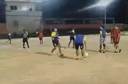 tiroteio em campos de futebol em manaus