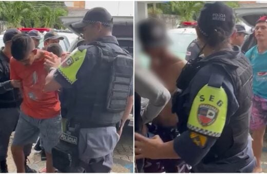 Três homens são presos e adolescente é apreendido pela polícia em Manaus