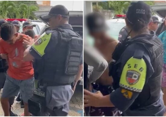 Três homens são presos e adolescente é apreendido pela polícia em Manaus