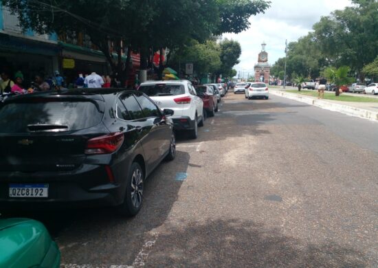 Zona Azul apresentou irregularidades na sinalização de vagas do Centro - Foto: Divulgação/Ageman