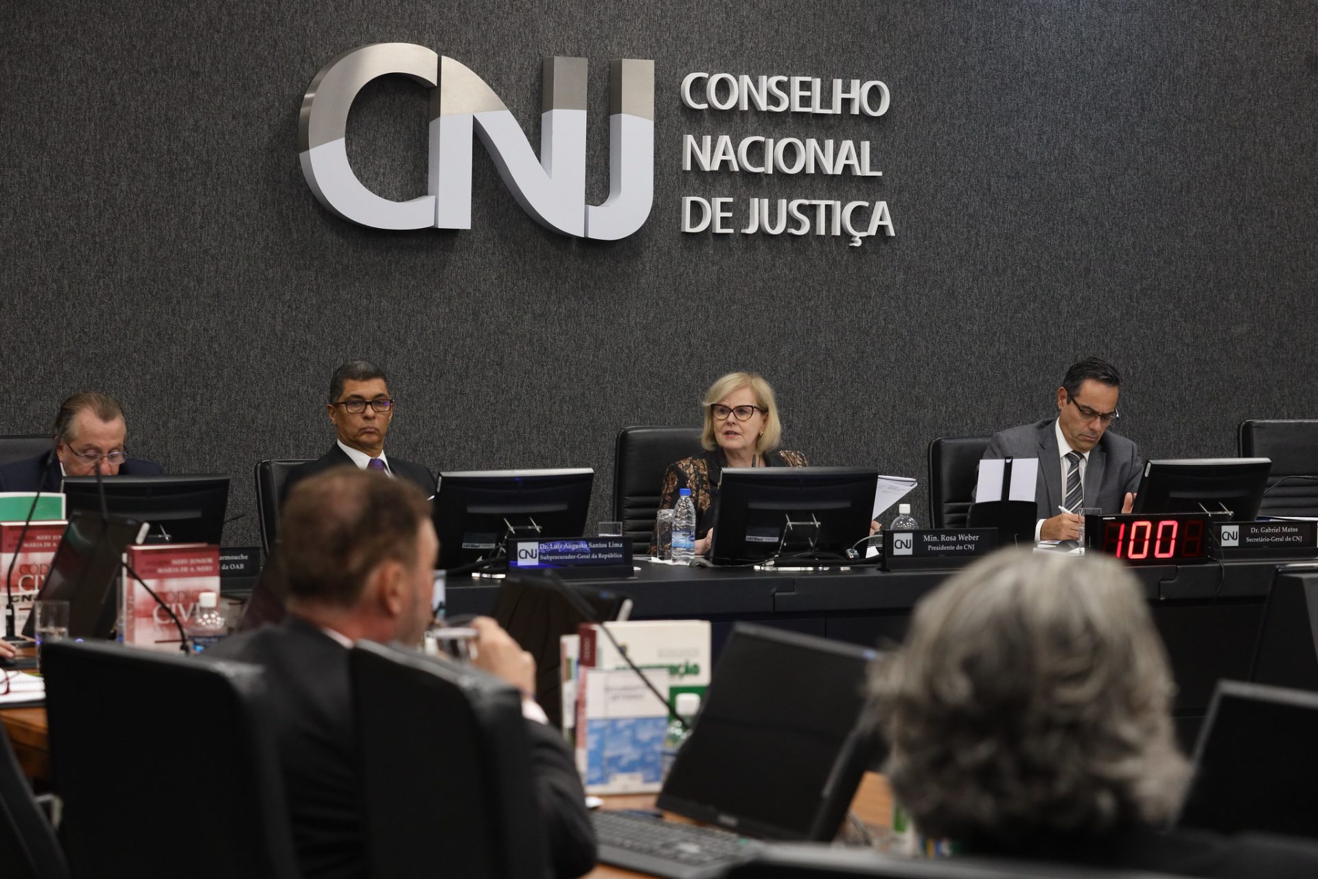 3ª Sessão Ordinária do CNJ, presidida pela presidente Min. Rosa Weber - Foto: Ana Araújo/Agência CNJ.