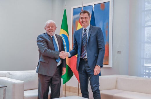 Presidente da República, Luiz Inácio Lula da Silva, durante Reunião de Ministros com o Presidente de Governo da Espanha, Pedro Sánchez. Palácio da Moncloa - Madri, Espanha - Foto: Ricardo Stuckert/PR