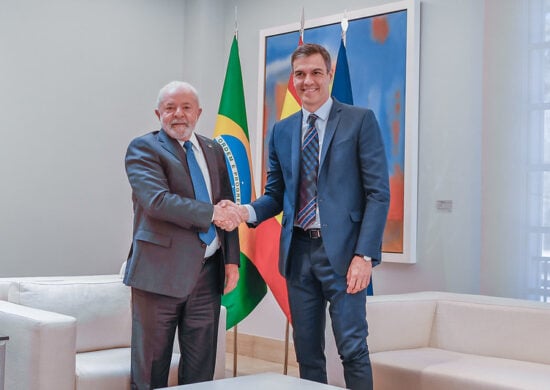 Presidente da República, Luiz Inácio Lula da Silva, durante Reunião de Ministros com o Presidente de Governo da Espanha, Pedro Sánchez. Palácio da Moncloa - Madri, Espanha - Foto: Ricardo Stuckert/PR