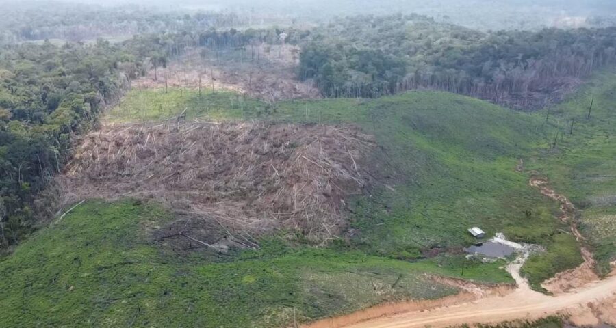 Áreas desmatada no Acre- Foto: Agência Acre