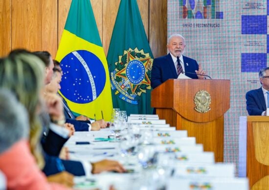 Arcabouço Fiscal - Presidente da República, Luiz Inácio Lula da Silva, durante reunião ministerial dos 100 dias de governo. Palácio do Planalto, Brasília - Foto: Ricardo Stuckert/PR