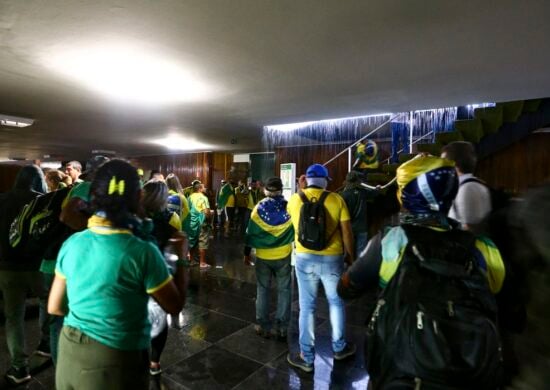 GSI Manifestantes invadem Congresso, STF e Palácio do Planalto - Foto: Marcelo Camargo/Agência Brasil