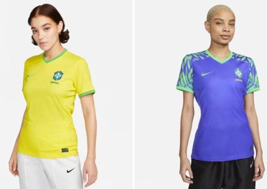 Novos uniformes da Seleção Brasileira Feminina é lançado pela CBF - Foto: Divulgação/ Nike